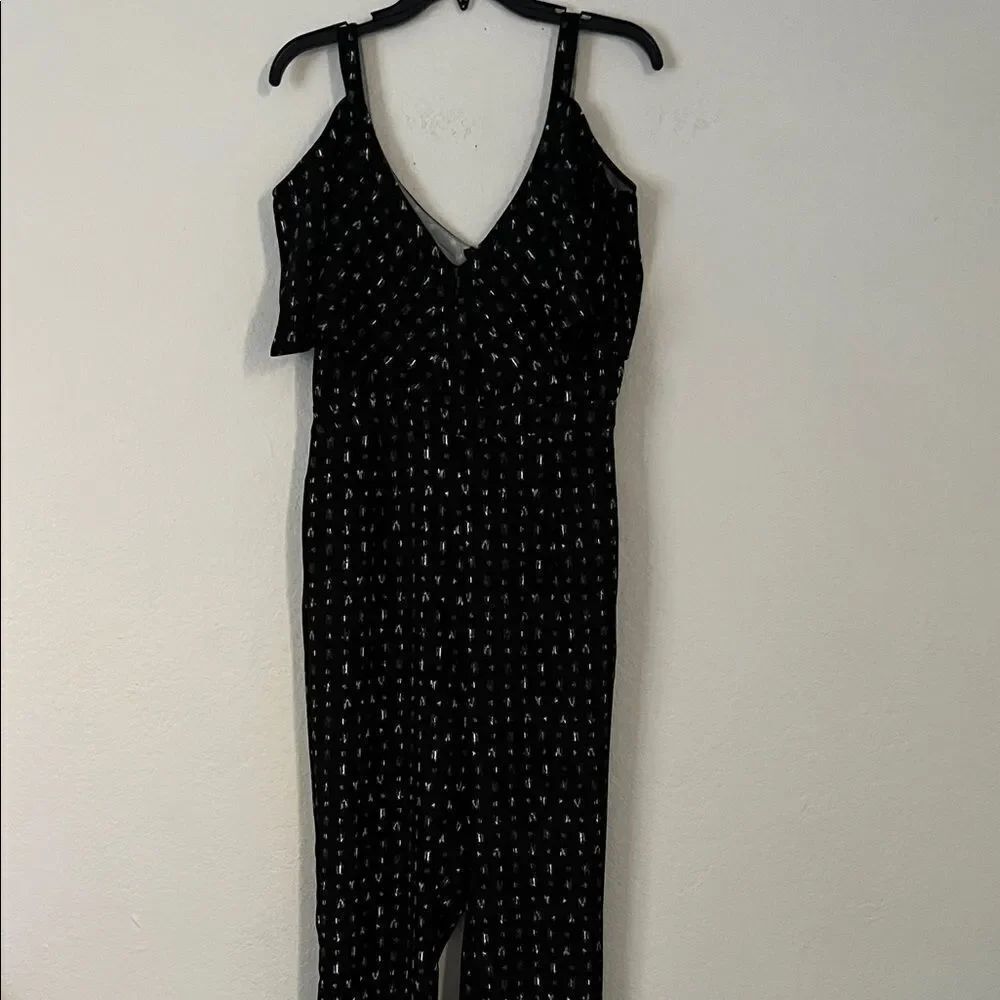 NWOT LEITH Jumpsuit Black Sleeveless in Size M